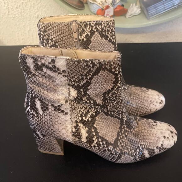 Chinese Laundry Animal Print side zip booties size 8. - Picture 3 of 8